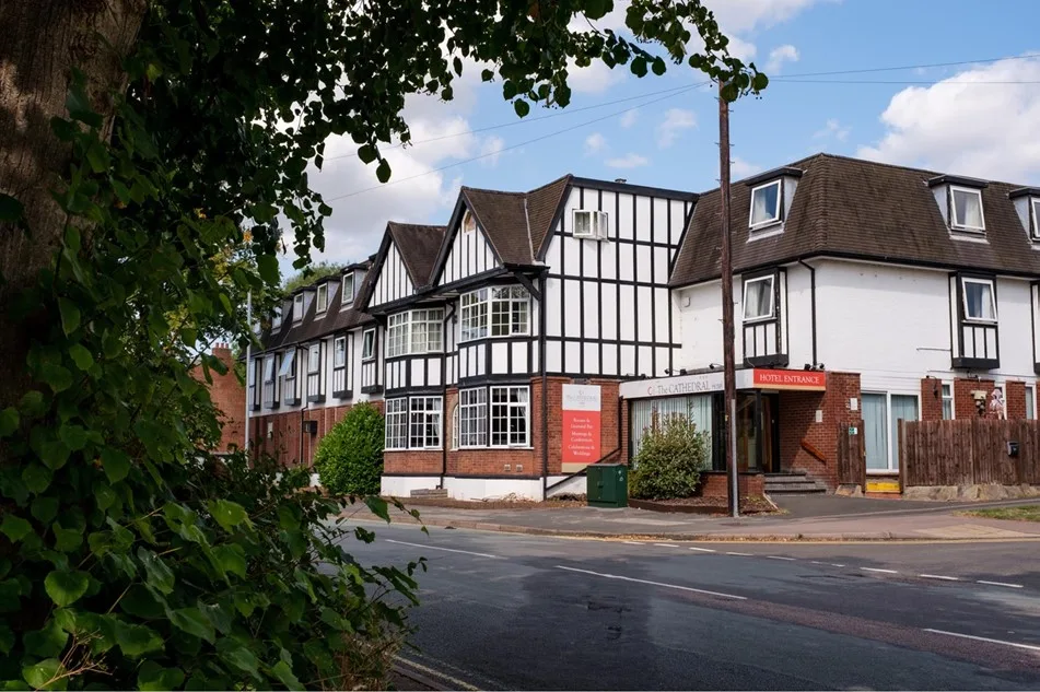 The Cathedral Hotel on Beacon Street, Lichfield